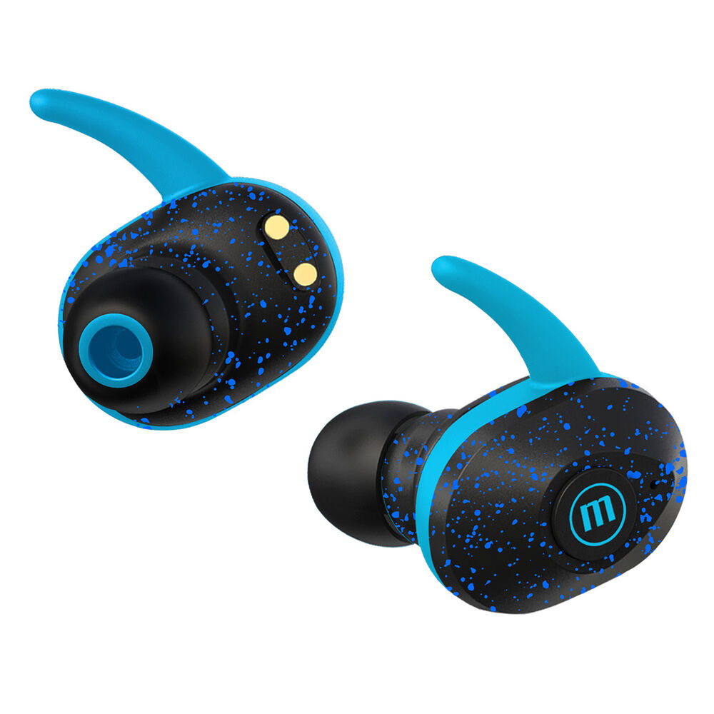 Aud&iacute;fonos Inal&aacute;mbricos Maxell Miniduo Bluetooth Tws Con Micr&oacute;fono Azul image number 0.0