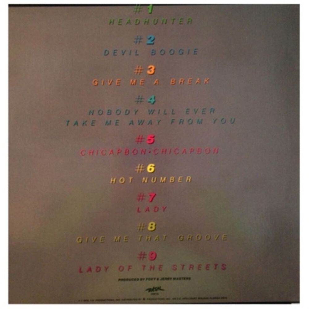 Foxy - Jot Numbers | Vinilo image number 1.0