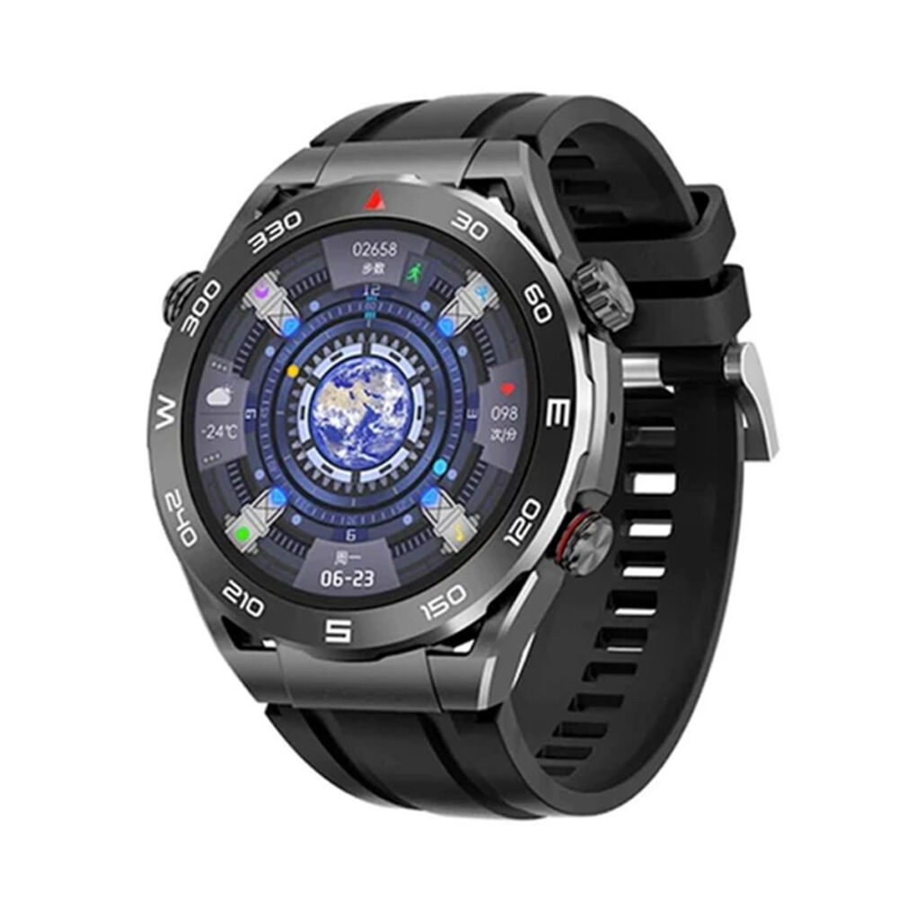 Reloj Inteligente Hoco Y16 Smartwatch Bluetooth Negro image number 2.0