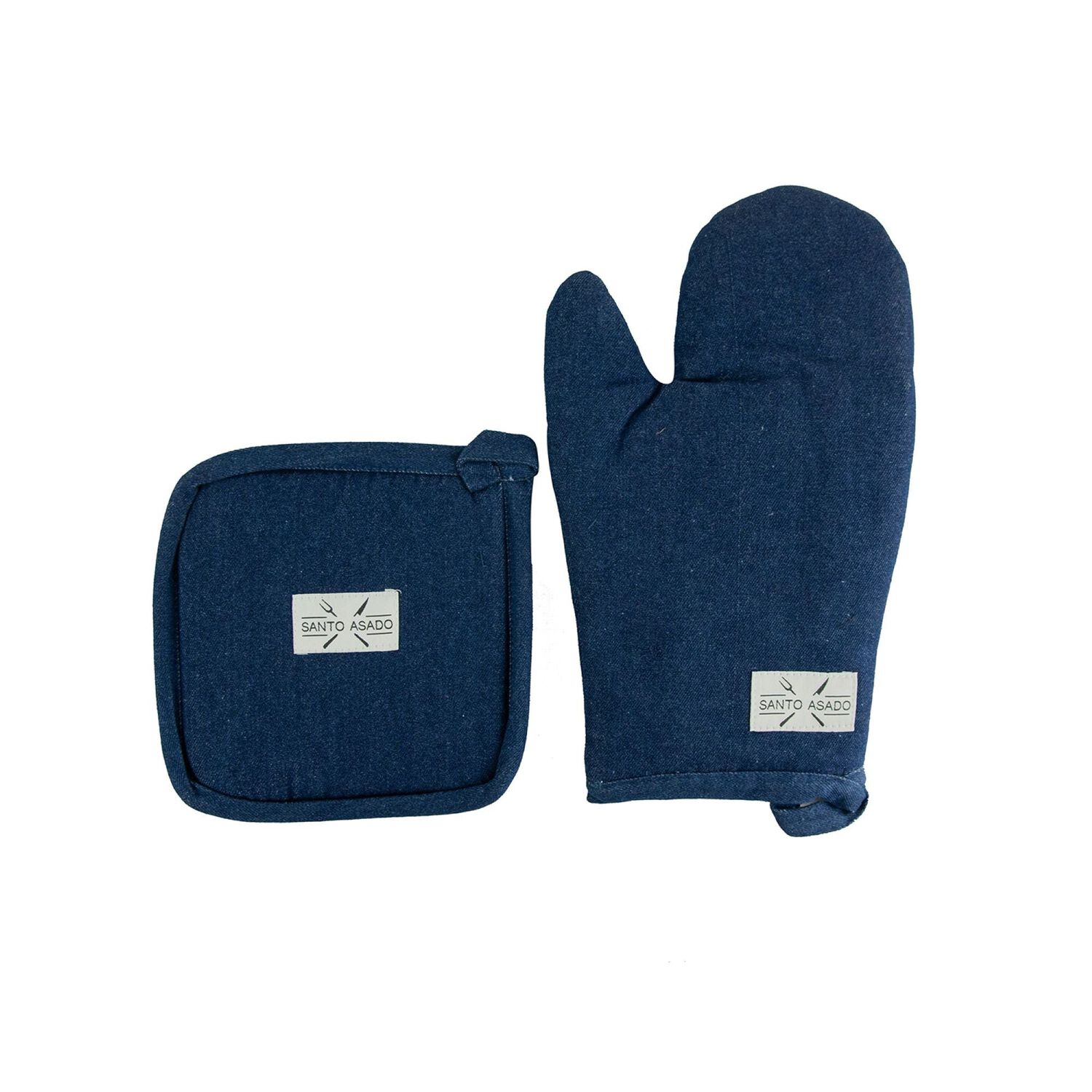 Set Toma Olla Y Guante Azul image number 0.0
