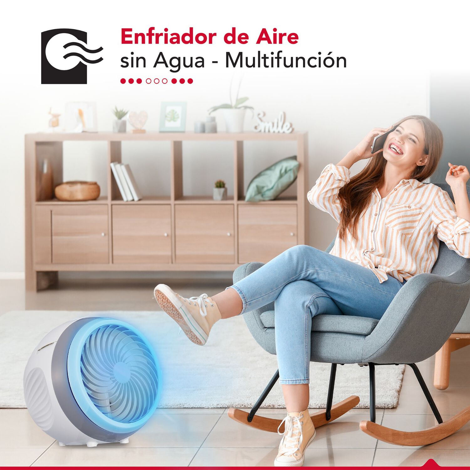 Enfriador Sin Agua Difusor Aroma Thor Usb Iceball Air Cooler image number 2.0