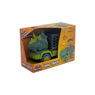 Meta Dino Camion Grande Con Dinosaurios Ass