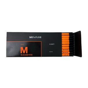 L&aacute;piz De Carb&oacute;n Miya M Series 10 Unds, S-soft