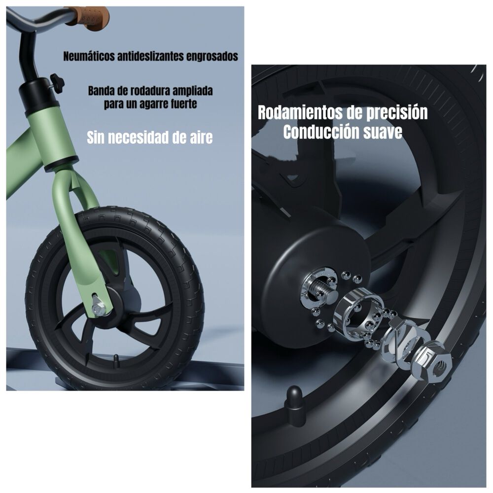 Bicicleta De Equilibrio 2-6 A&ntilde;os Aro 12 Acent Lubabycas image number 7.0