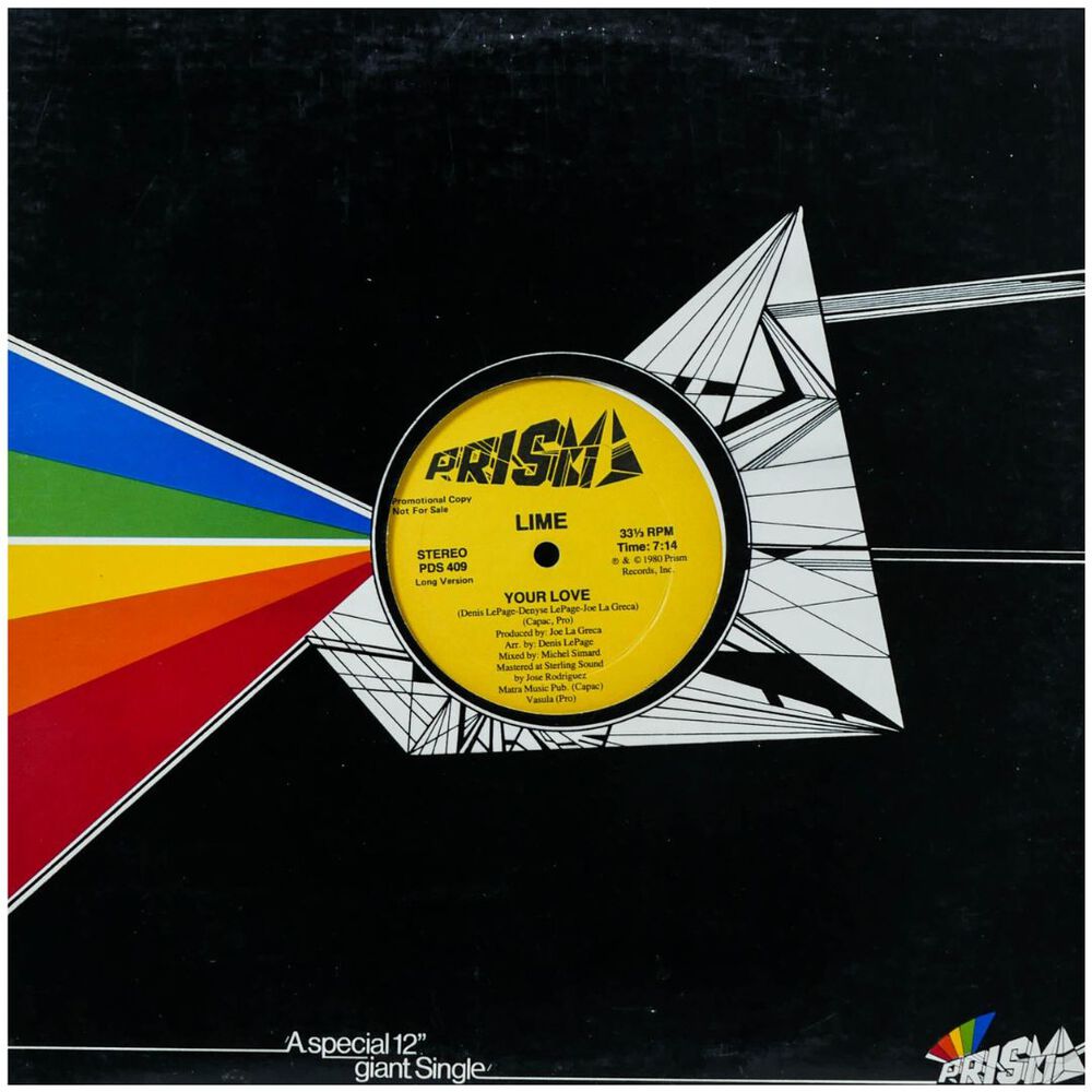 Lime - Your Love | 12" Maxi Single Usado image number 0.0