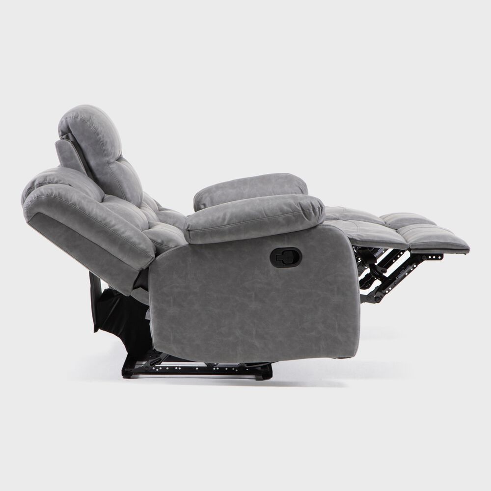 Sof&aacute; 3 Cuerpos Reclinable Moderno Roma Km060s image number 4.0