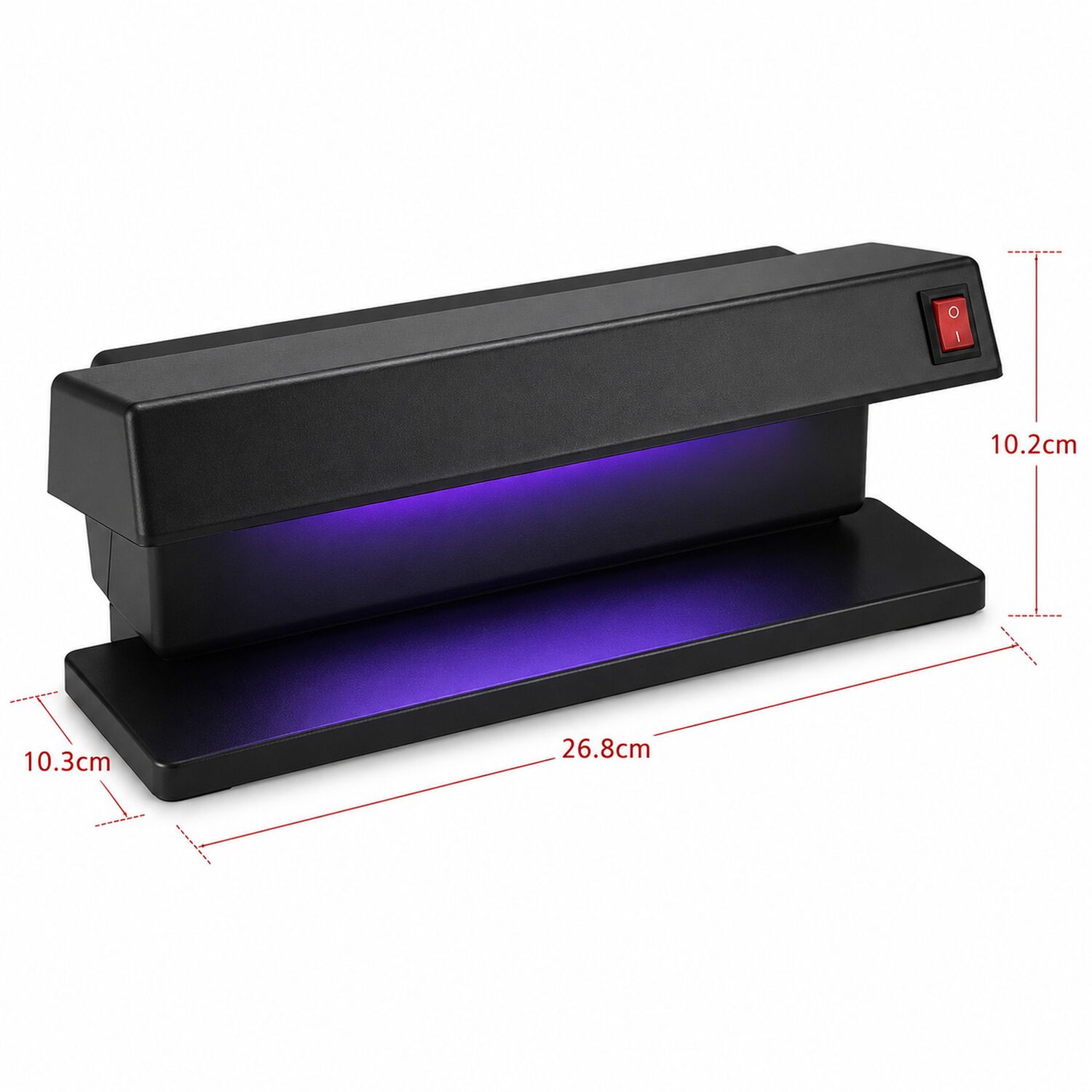 Detector De Billetes Falsos Con Doble Luz Ultra Violeta 6w image number 3.0