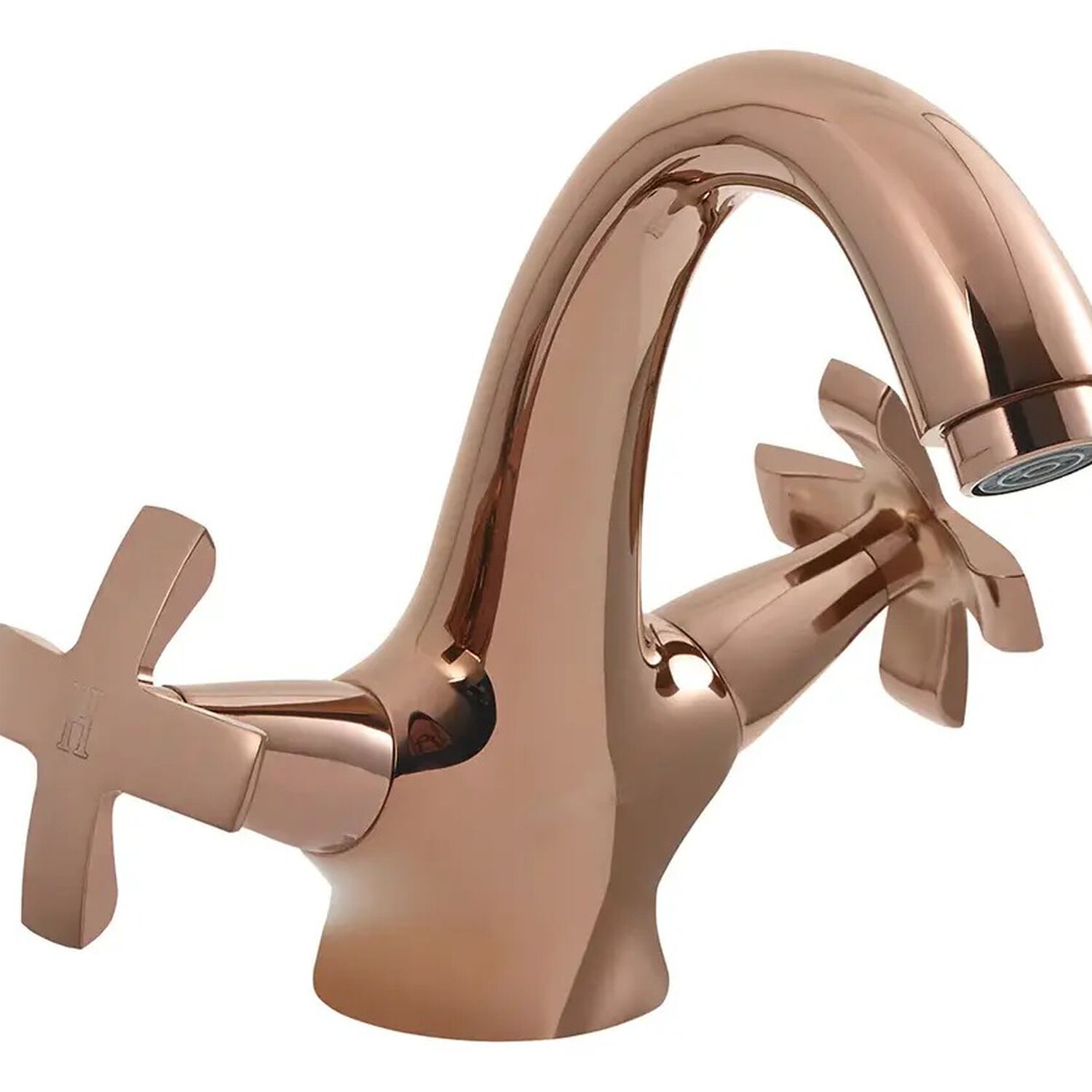 Monoblock Llave Grifo Lavatorio Modelo Lotta Marca Stretto Color Cobre image number 4.0