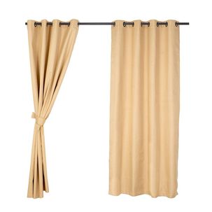 Set Cort. Blackout Argolla 140x220 Cms Regata Amarillo Set Cort. Blackout Argolla 140x220 Cms Regata Amarillo