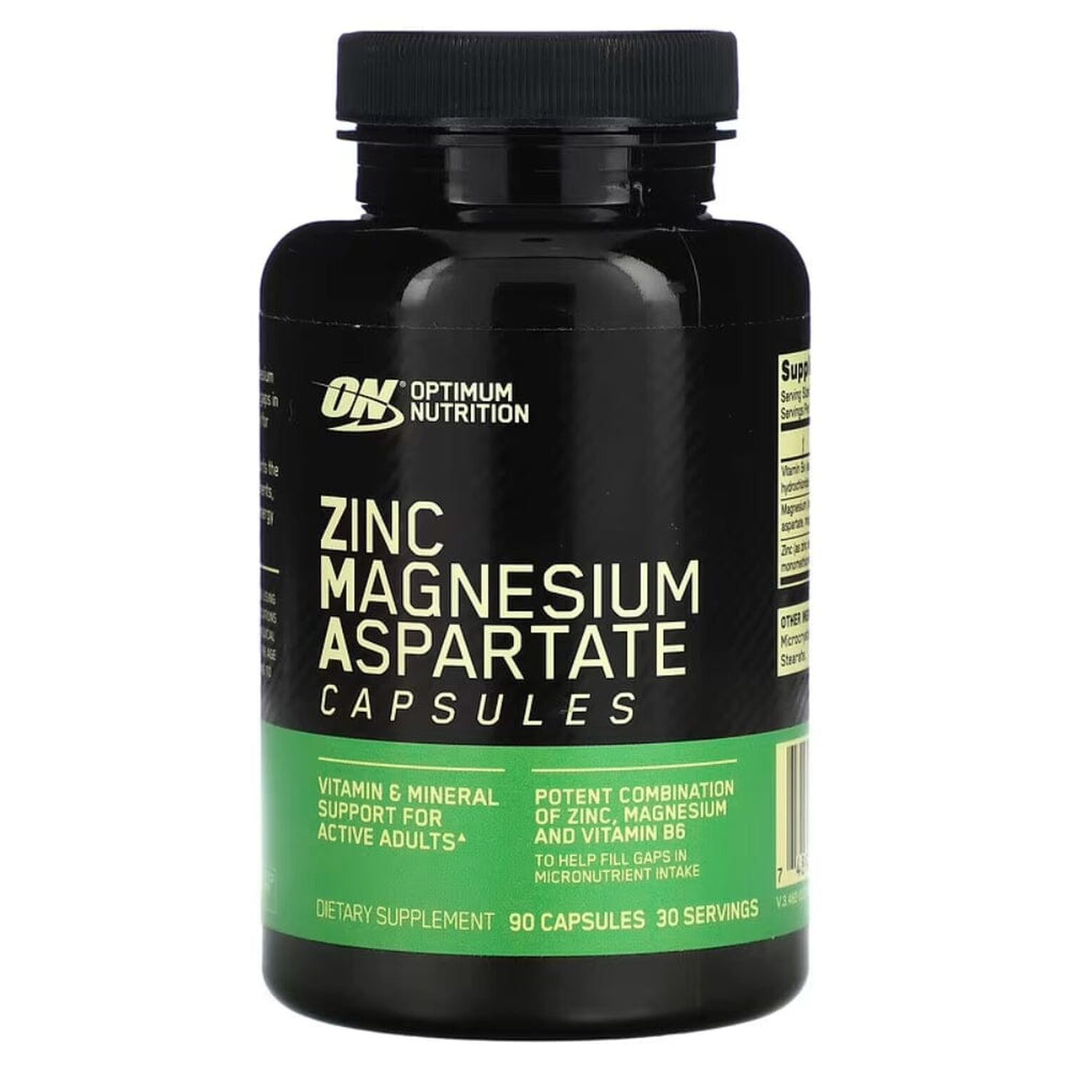 Zinc + Magnesio Aspartate 90 C&aacute;psulas image number 0.0