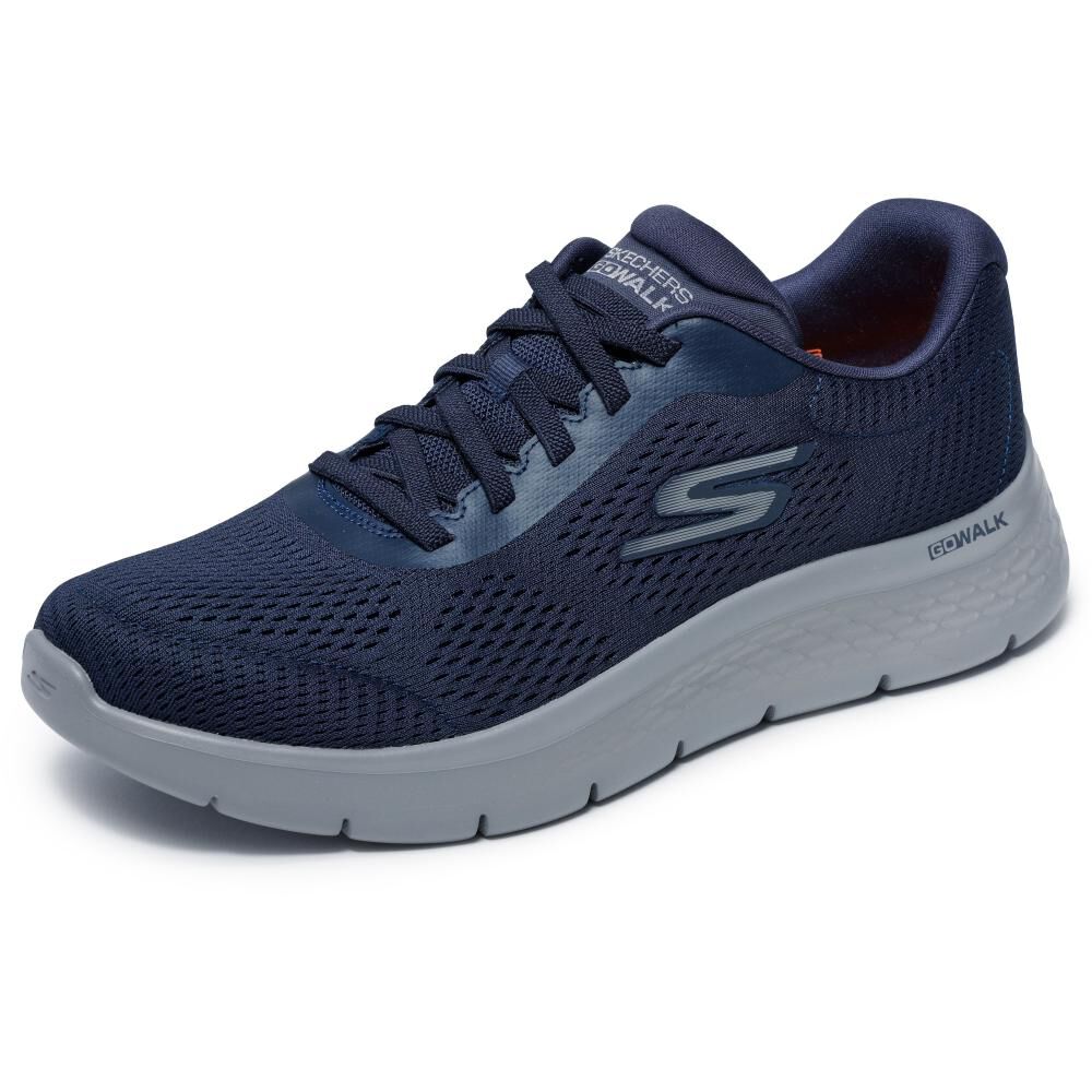 Zapatilla Urbana Hombre Skechers Go Walk Flex - Remark Nvgy image number 2.0