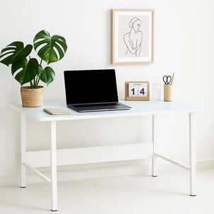 Escritorio Home Office Blanco Simply