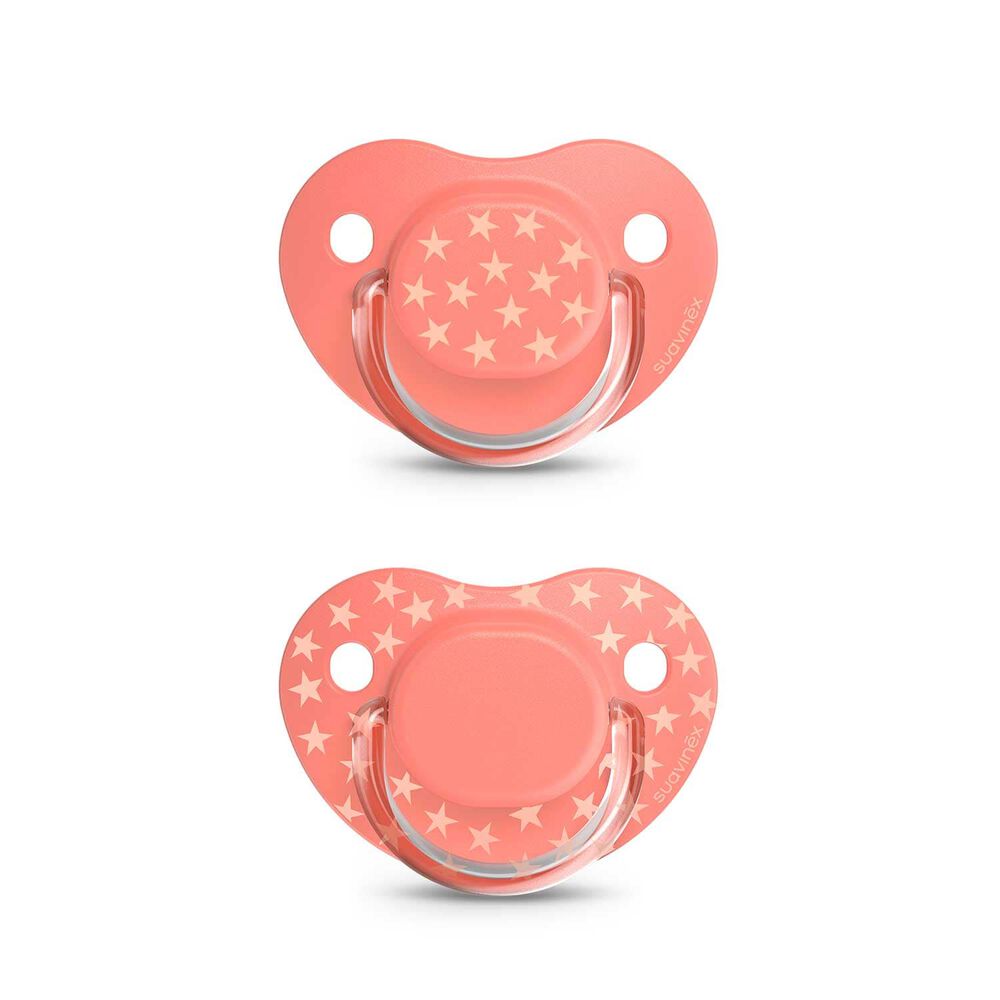 Chupete +18m 2u Anat&oacute;mico Silicona The Basics image number 0.0