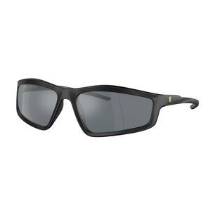 Lentes De Sol Negro Mate Espejados Scuderia Ferrari