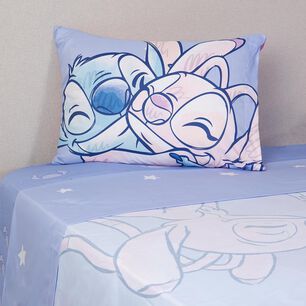 Juego De S&aacute;banas Disney Stitch Luna / 1.5 Plazas