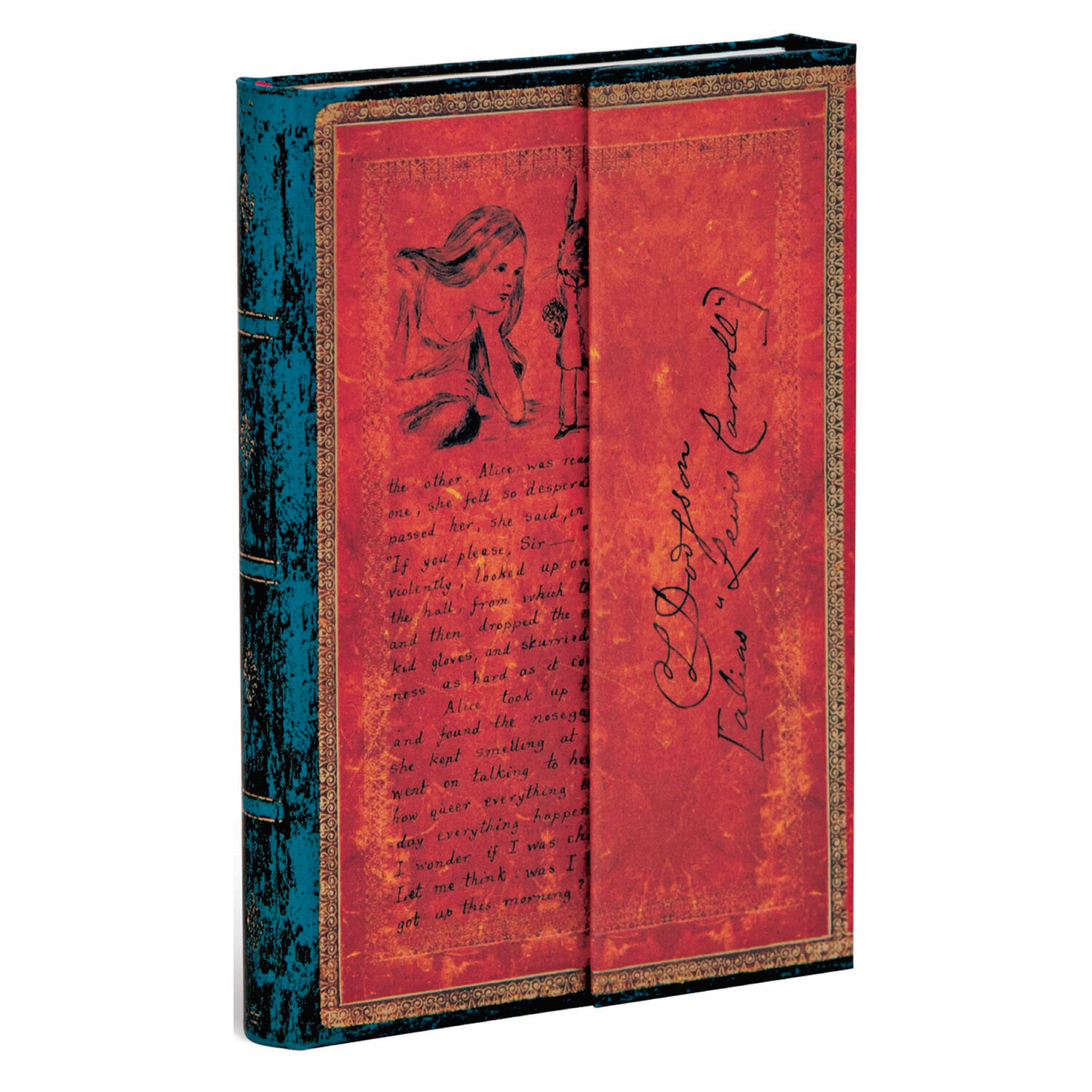 Libreta Lewis Carroll, Alice In Wonderland Mini Tapa Dura image number 1.0