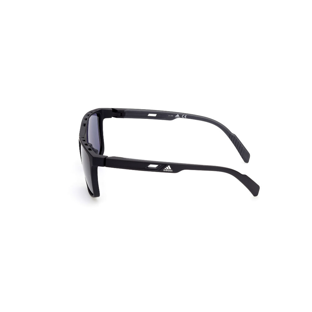 Lentes De Sol Negro Mate Gris Adidas Sport image number 2.0