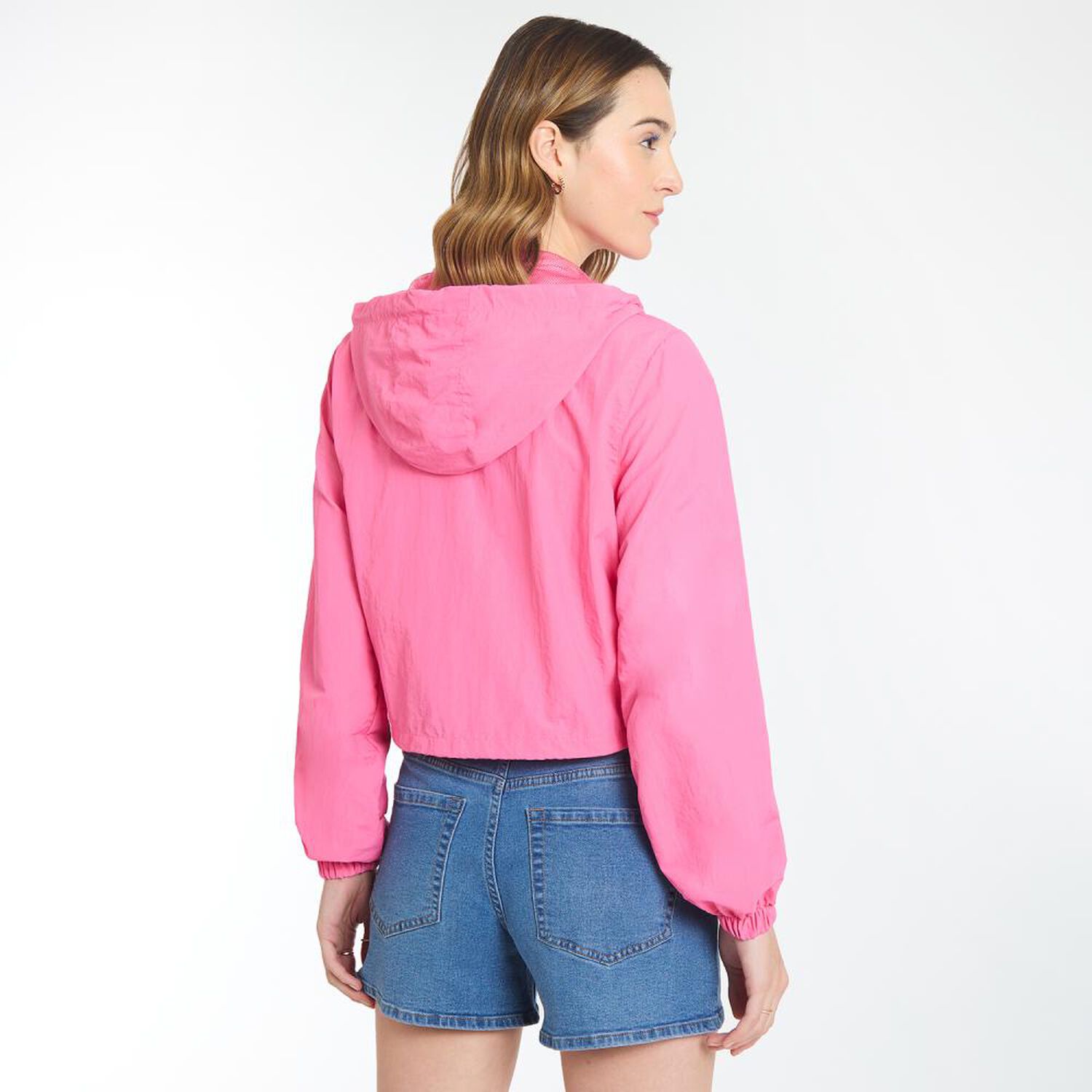 Chaqueta Cortaviento Cuello Alto Con Capucha Mujer Freedom image number 3.0