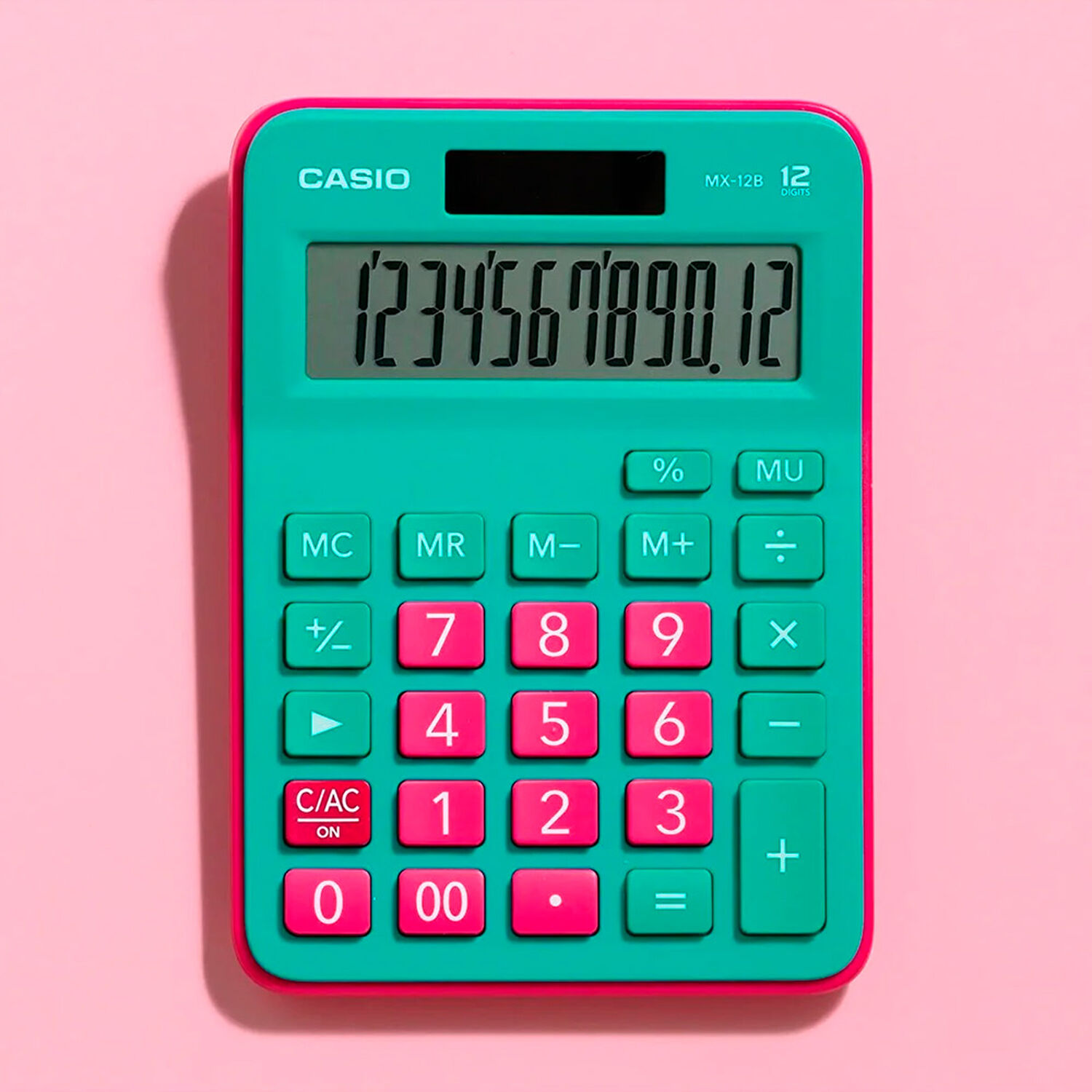 Calculadora Sobremesa Casio Mx-12b-gnrd image number 0.0