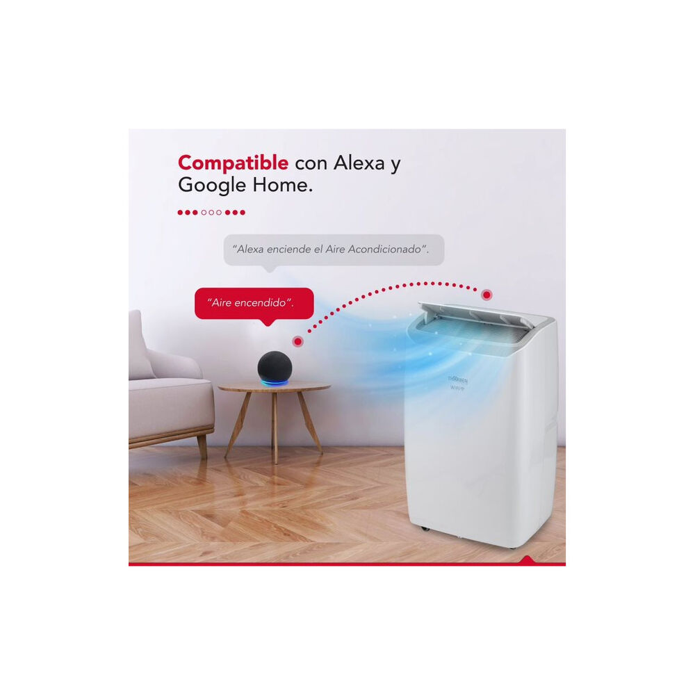 Aire Acondicionado Portatil Frio/calor Thor Smart Pac 4en1 Wifi 14000 Btu image number 3.0