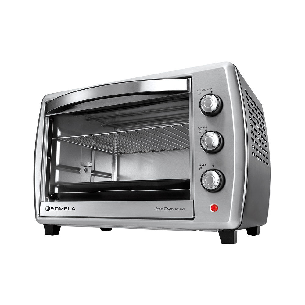 Horno Eléctrico Somela Steeloven To2800R / 28 Litros en Oferta | Hites.com