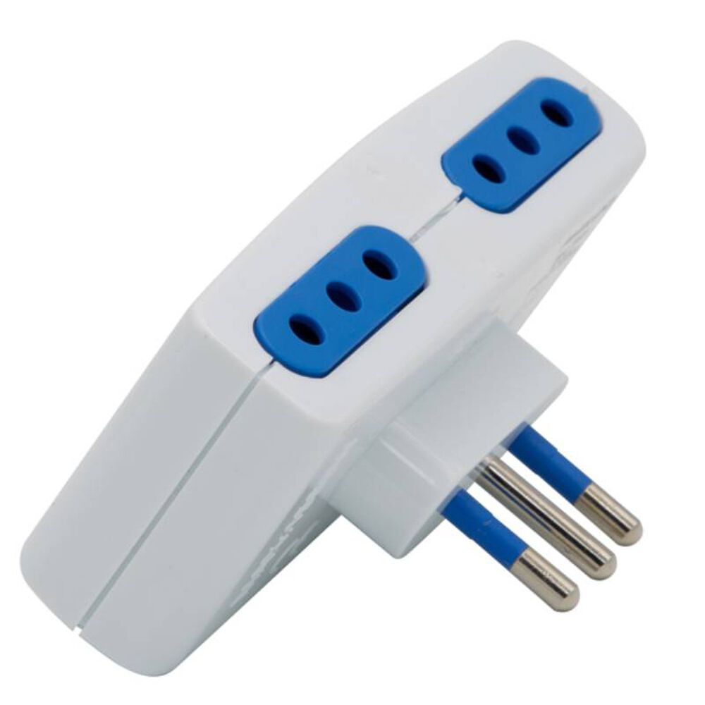 Enchufe Cuádruple 2p + T 10a 250v Blanco 78520 Philco image number 0.0