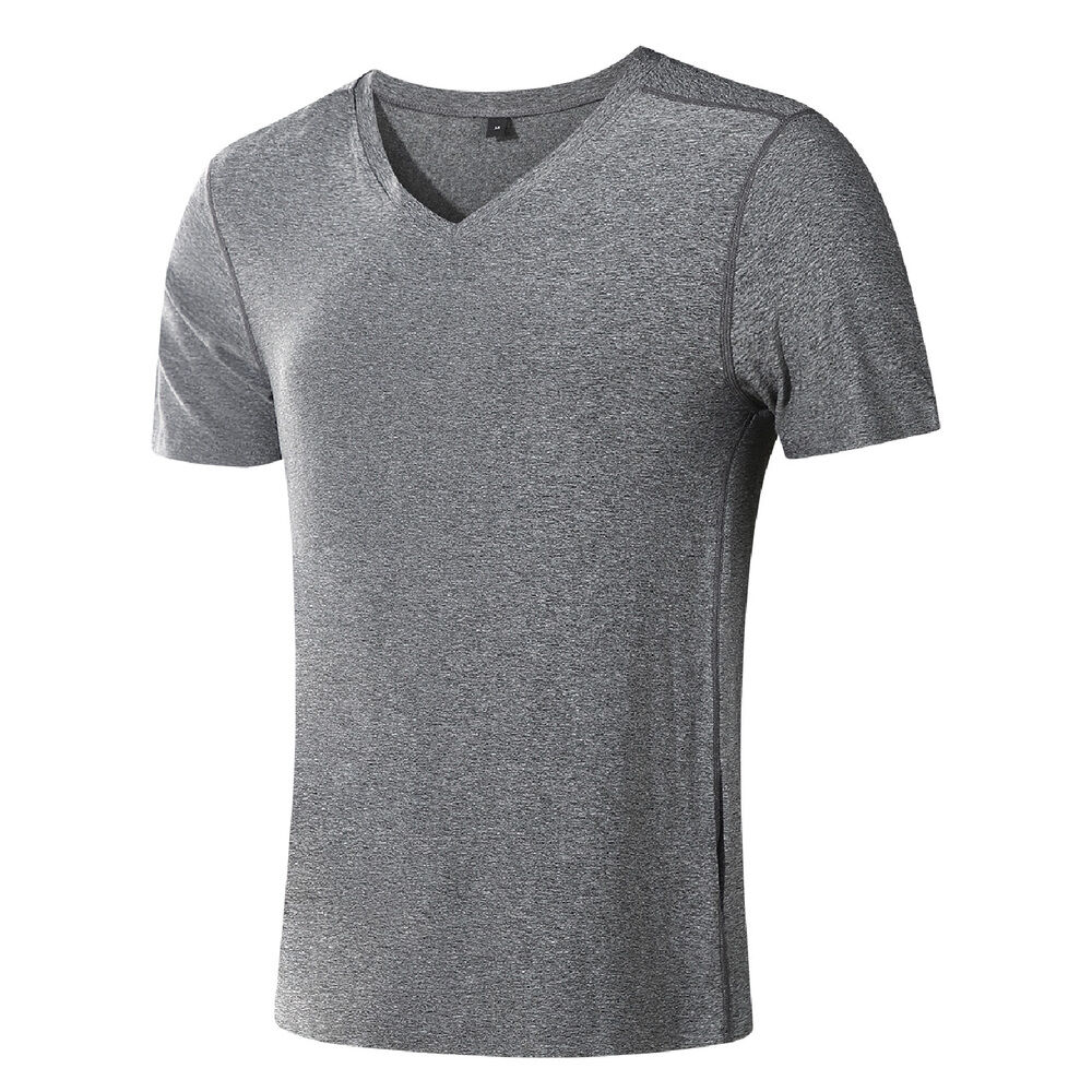 Polera Dry Fit Manga Corta Cuello V Cape Hombre image number 1.0