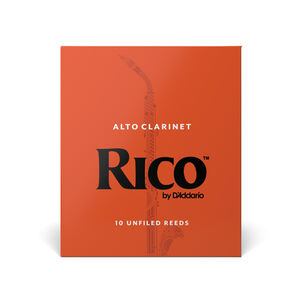 Caña Clarinete Alto 2.5 Pack 10 Rico Rda1025 Daddario