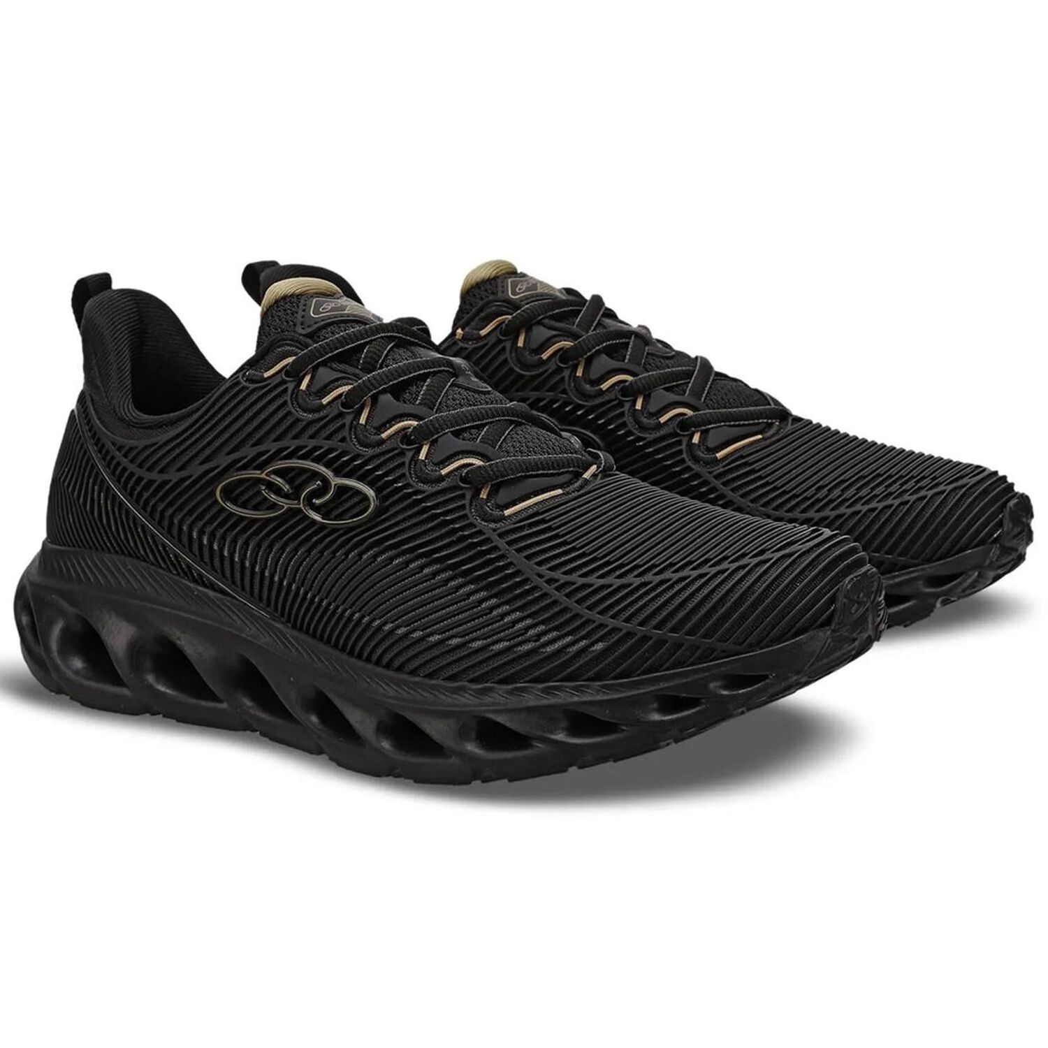 Zapatilla Hombre Perfect 4 Negro/dorado image number 2.0