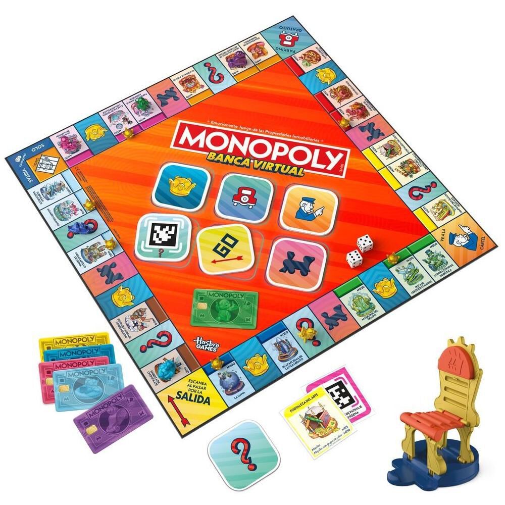 Juego De Mesa Hasbro Monopoly Banca Virtual image number 1.0