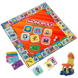 Juego De Mesa Hasbro Monopoly Banca Virtual