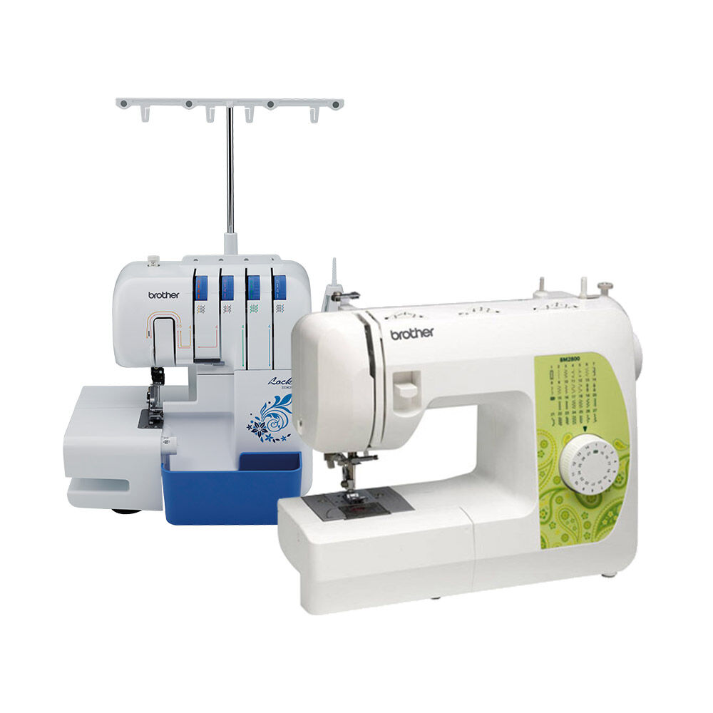 Combo Brother M&aacute;quina de coser BM2800 + M&aacute;quina Overlock 3534DT image number 0.0