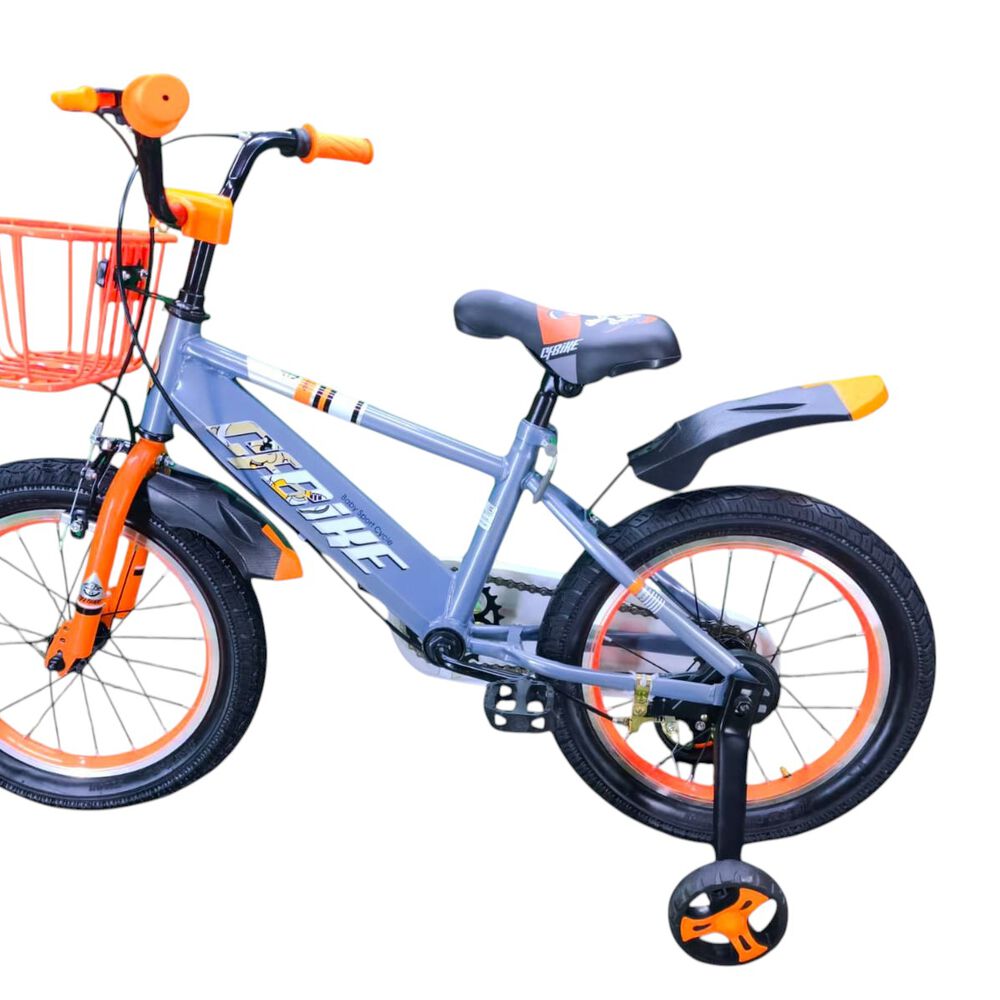 Bicicleta Aro 16 Infantil Cfbike Gris/naranjo image number 5.0