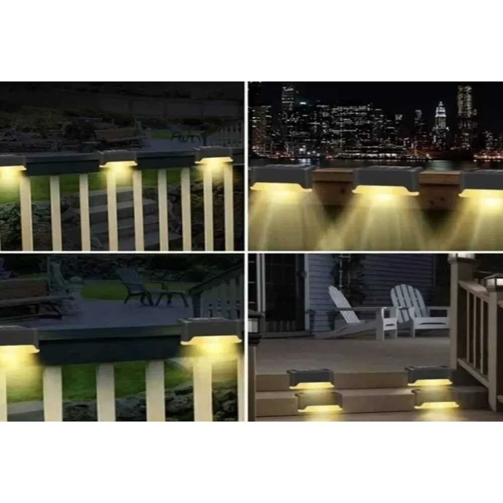 Lampara Solar Led - Luz C&aacute;lida (promocion 4 Unidades) image number 3.0