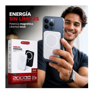 Cargador Inal&aacute;mbrico 20000 Mah Magn&eacute;tico Solma