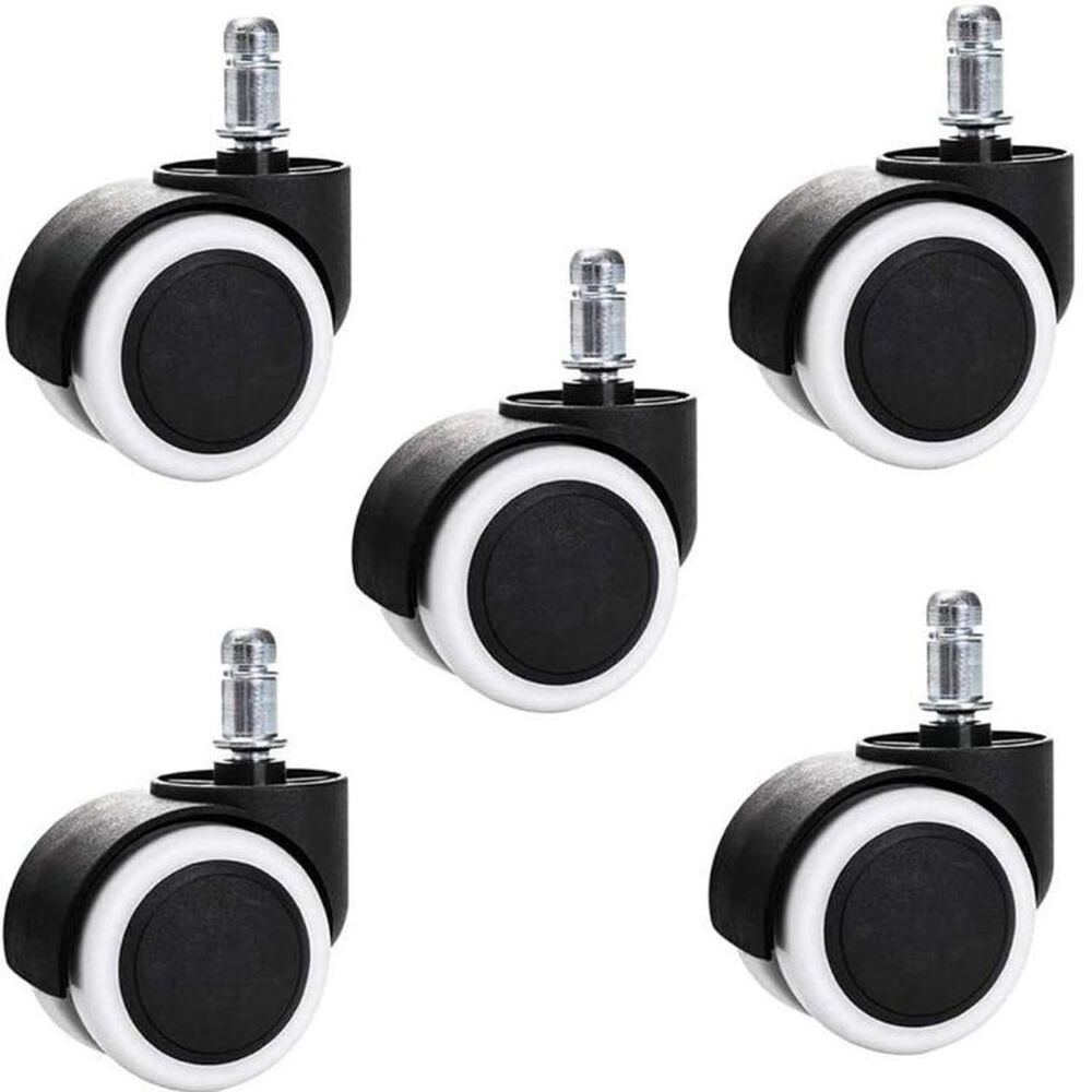 Pack 5 Ruedas Universal Silla Escritorio Oficina Repuesto image number 0.0