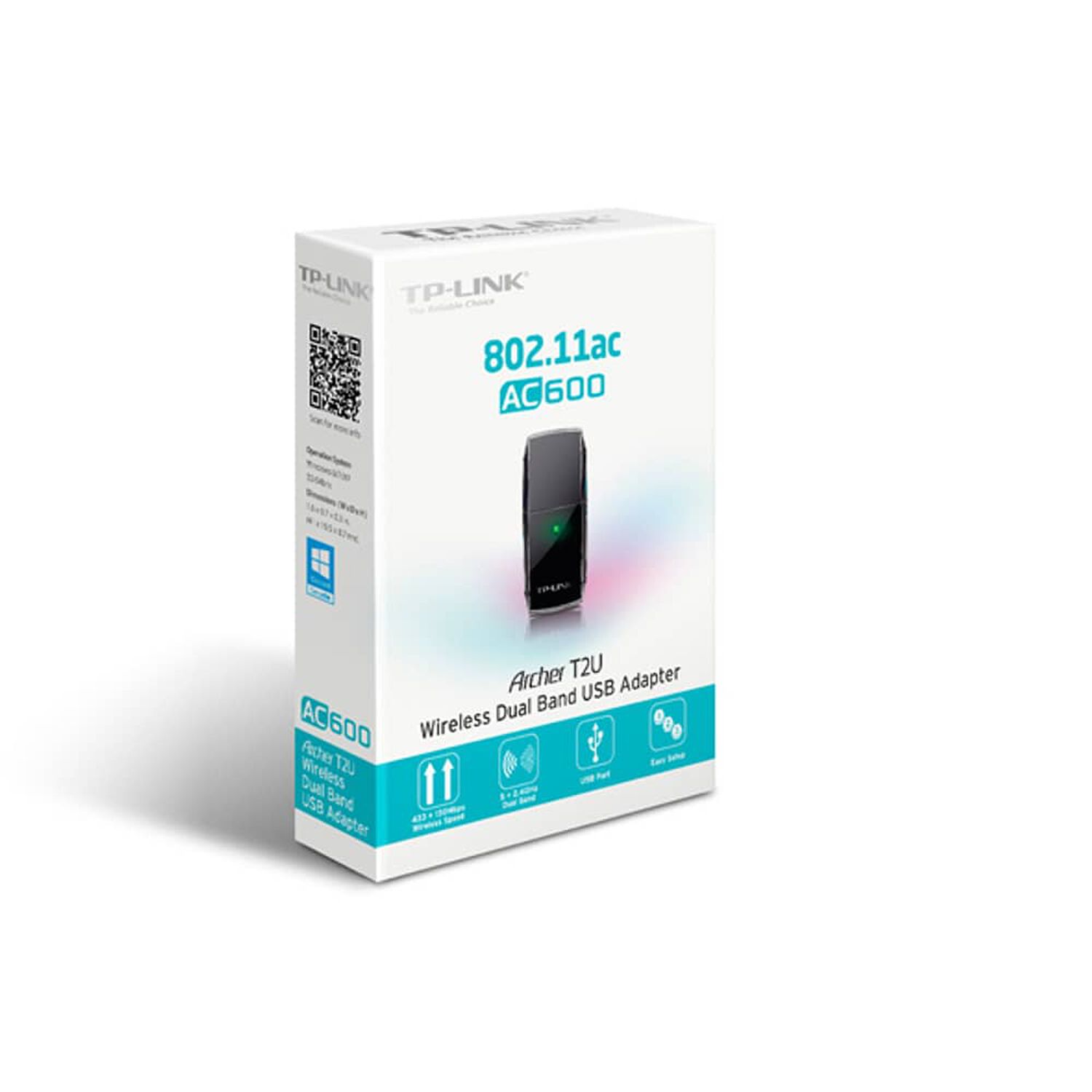 Adaptador Wi-fi Tp-link Archer T2u Nano (ac600, 600 Mbps) image number 3.0