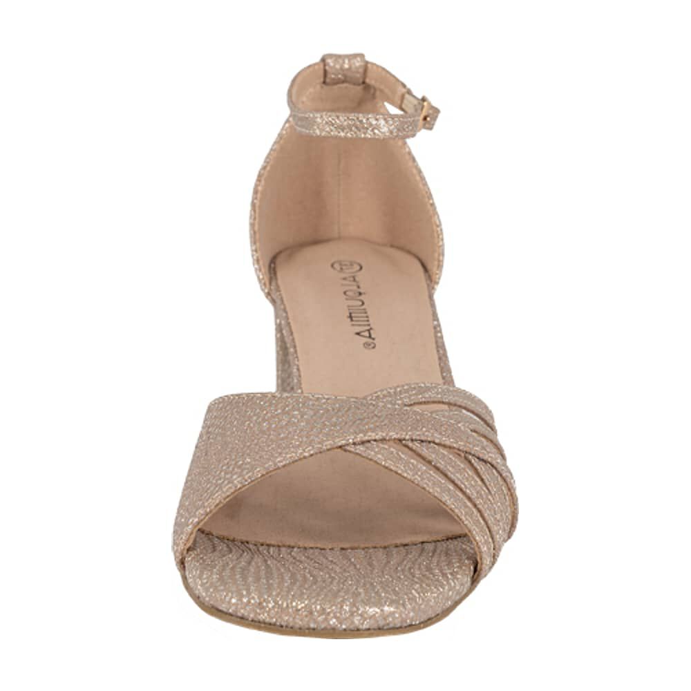 Sandalia De Vestir Pilar Dorado Alquimia image number 2.0