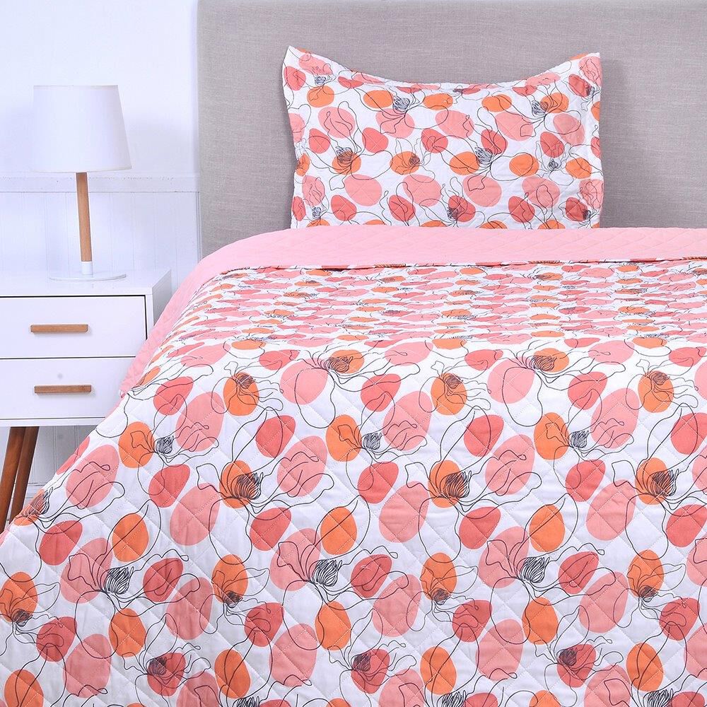 Cubrecama Quilt Cosido 1.5 Plazas Angel image number 0.0