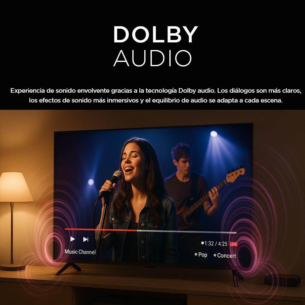 Led 50" Caixun C50V1UG / Ultra HD 4K / Smart TV image number 5.0