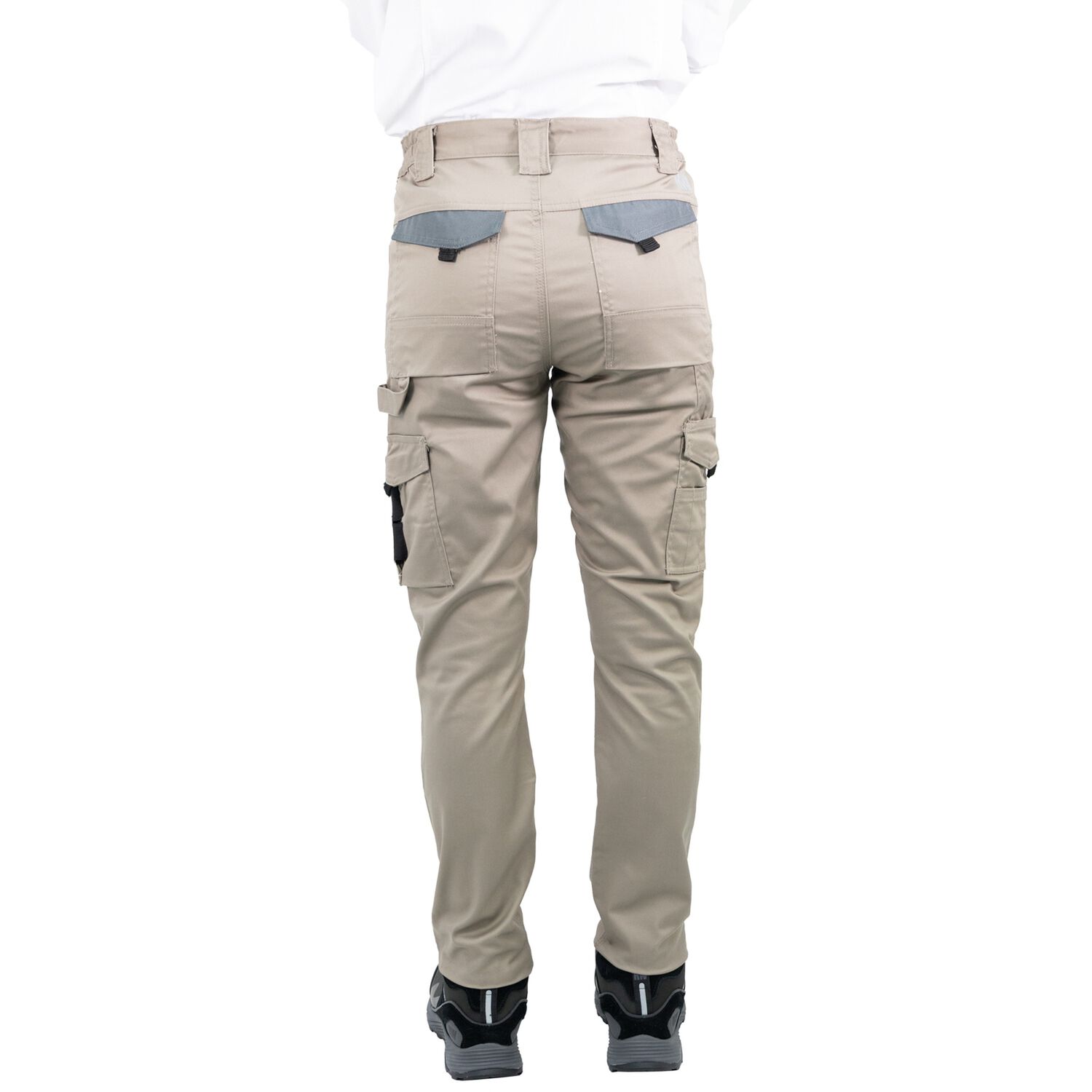 Pantal&oacute;n Cargo Hw Dakota Spandex Cafe Mujer image number 3.0