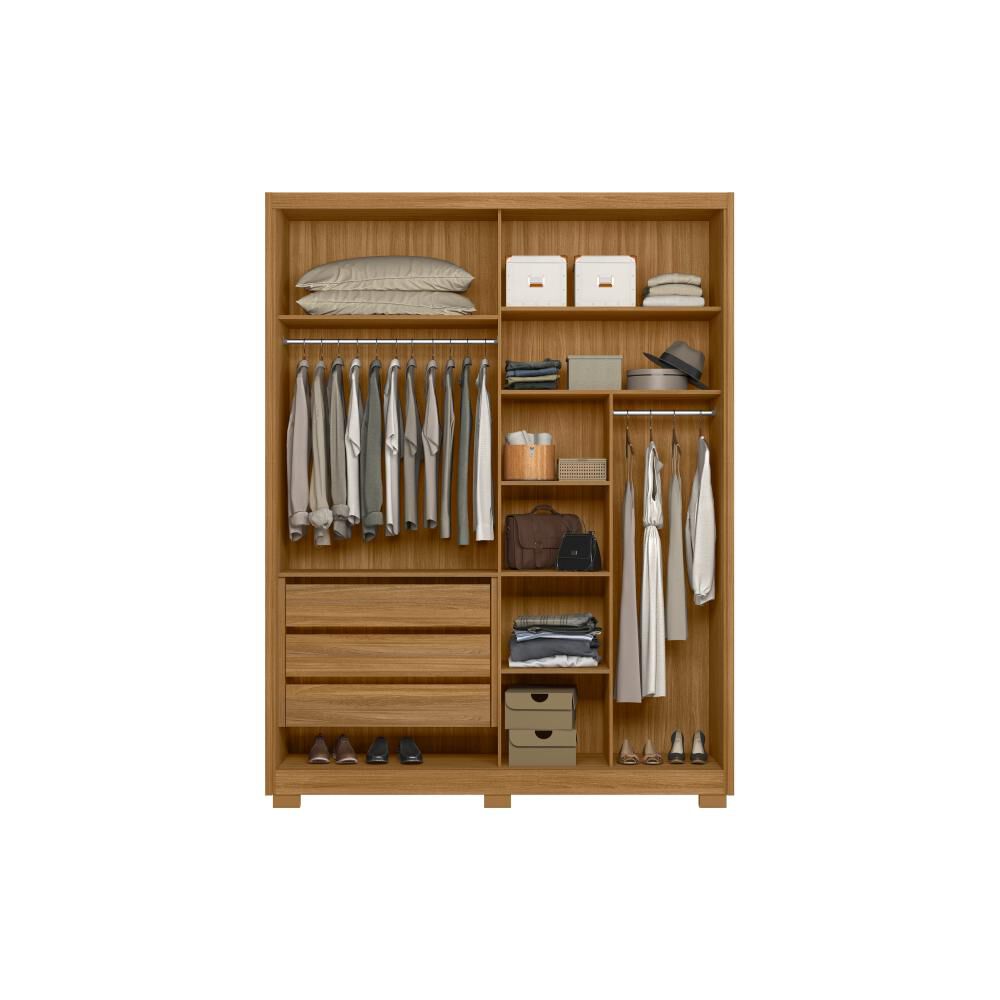 Clóset Di Poretti Colorado / 2 Puertas / 3 Cajones image number 1.0