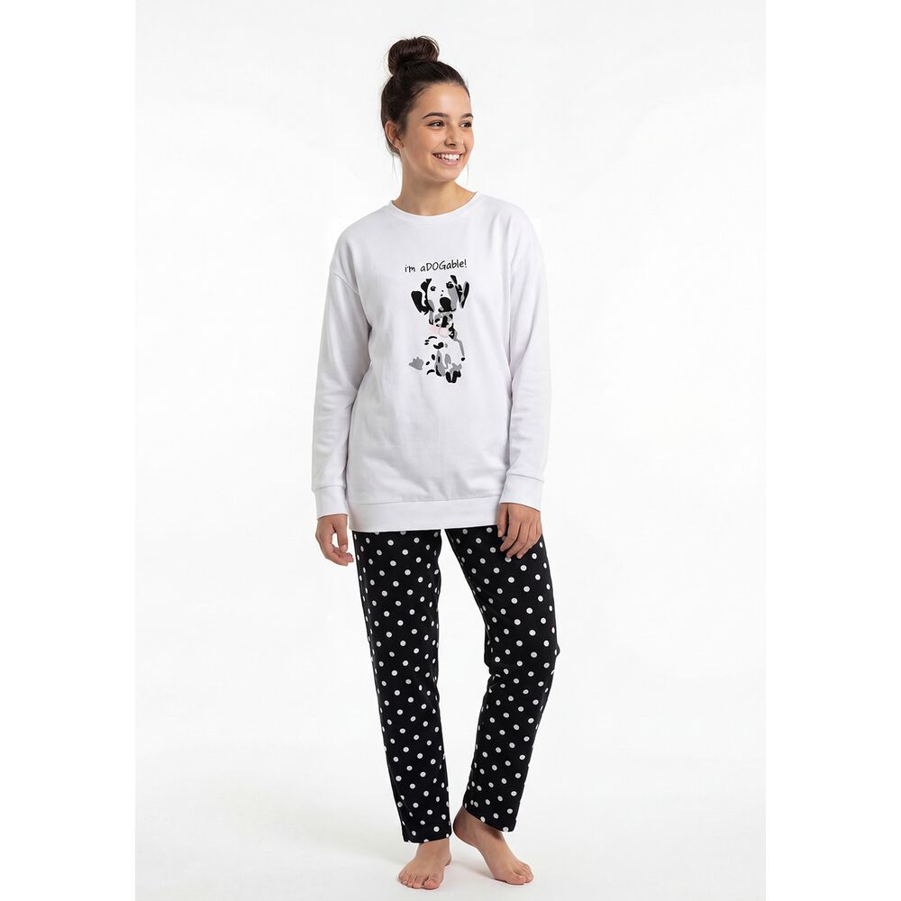 Pijama Teens Ni&ntilde;a Algod&oacute;n 65.1609m image number 0.0