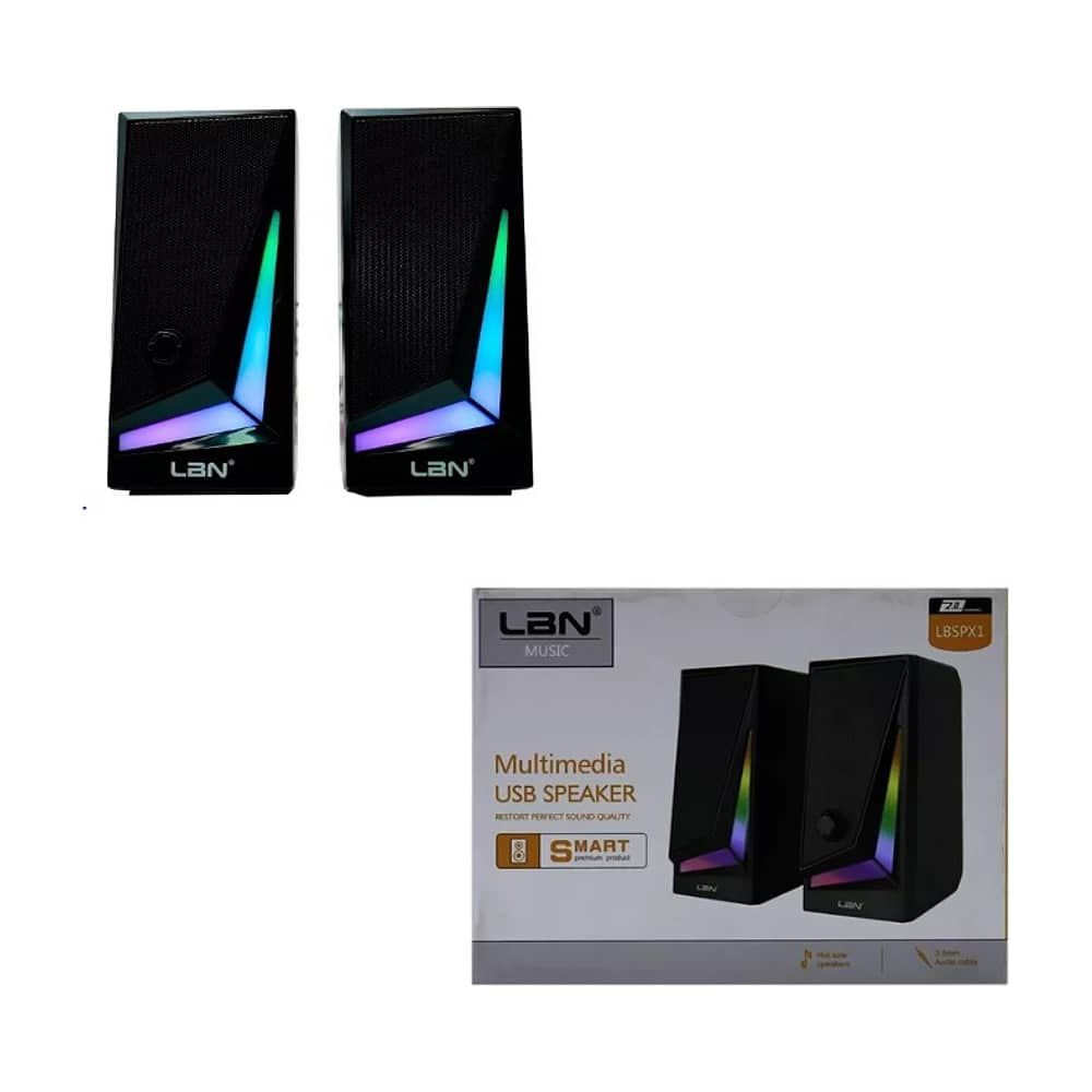Parlante Para Pc 2.0 Multimedia Lbn Lbspx1 image number 2.0
