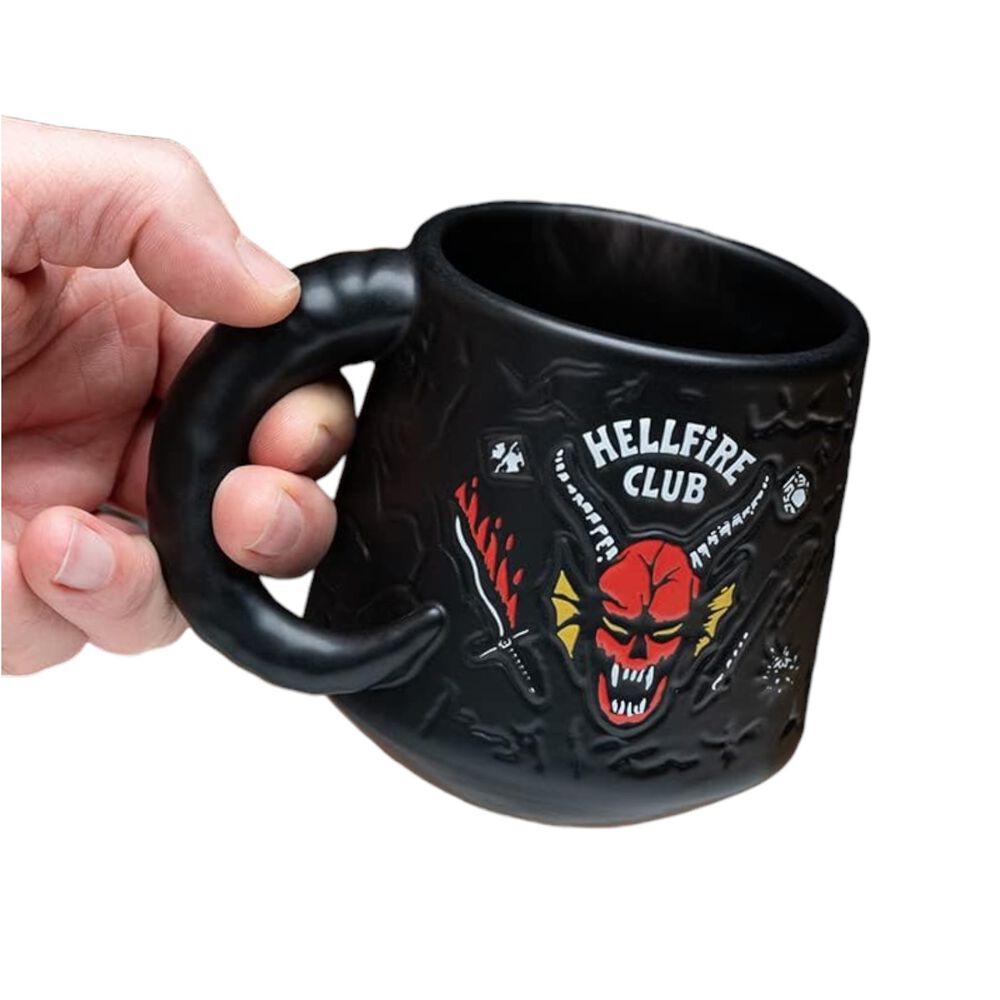 Tazón Hawkins High Hellfire Club Serie Stranger Demogorgon image number 2.0