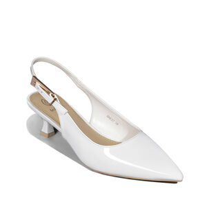 Zapato Taco Talón Abierto Simil Charol Mujer Weide Ghe37 Zapato Taco Talón Abierto Simil Charol Mujer Weide Ghe37