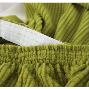 Pack 6 Fundas Silla Polar Spandex Verde Comedor