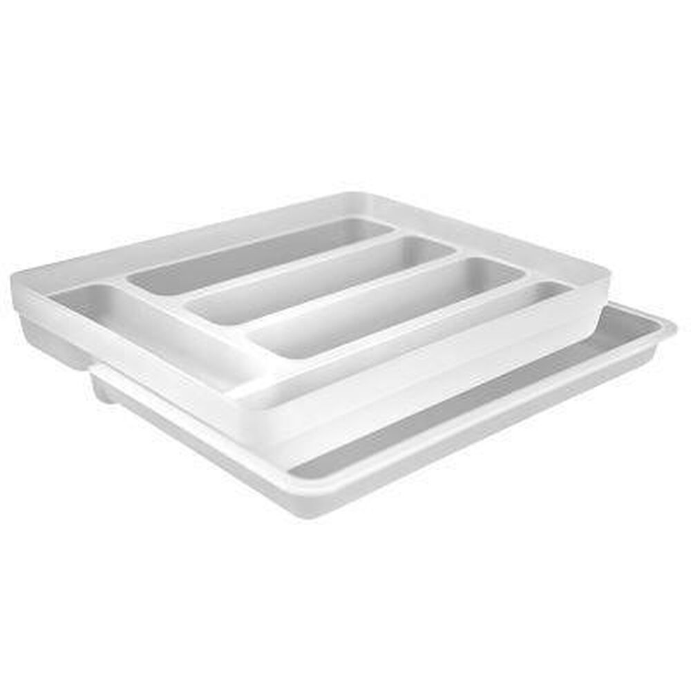 Organizador Cubiertos Extensibles Logic Transparente image number 0.0