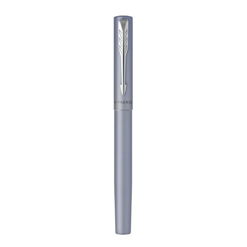 Bolígrafo Rollerball Parker Vector Xl Celeste Met Tint Negra image number 1.0