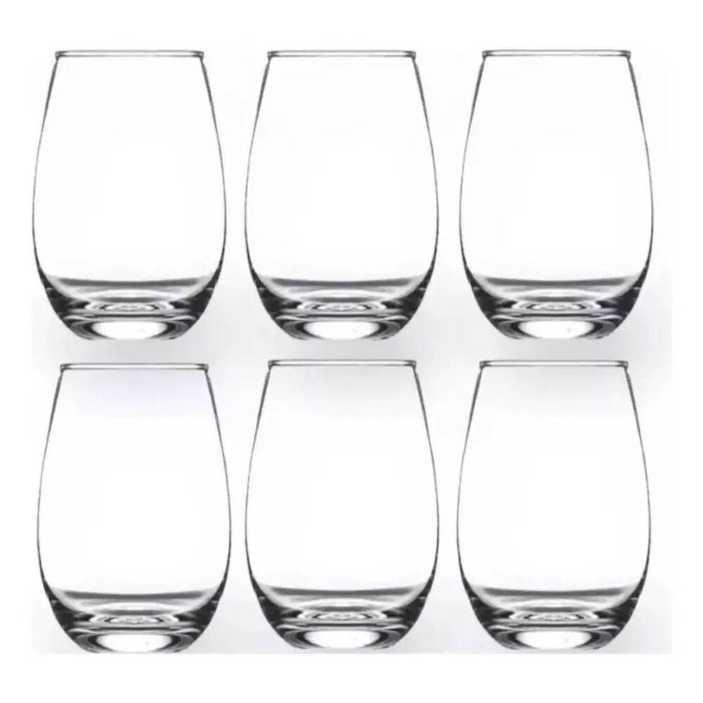 Pack 12 Vasos Altos Vidrio Mikonos Cocina image number 1.0